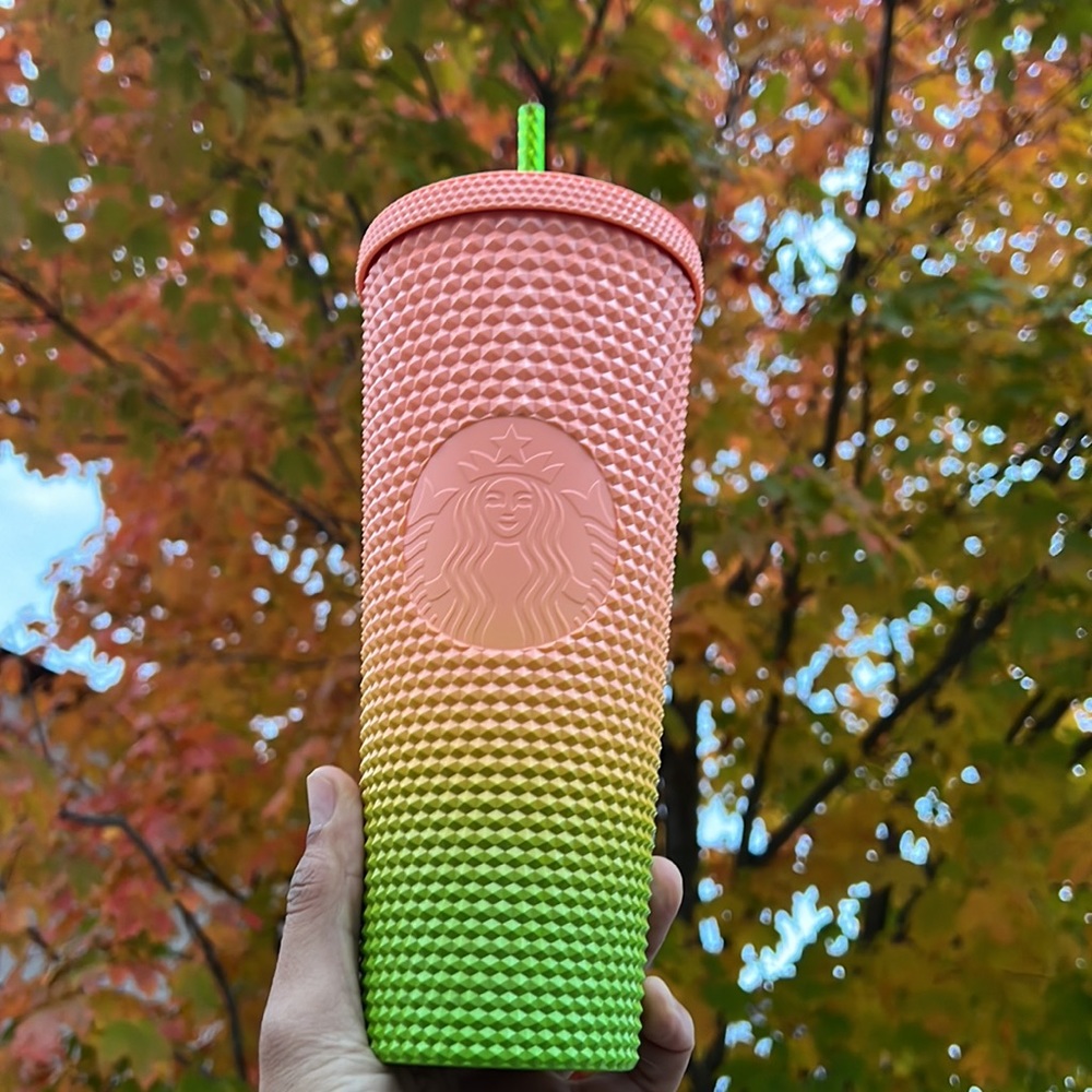 Starbucks Philippines Limited Edition Cantaloupe Bling studded Venti Tumbler!